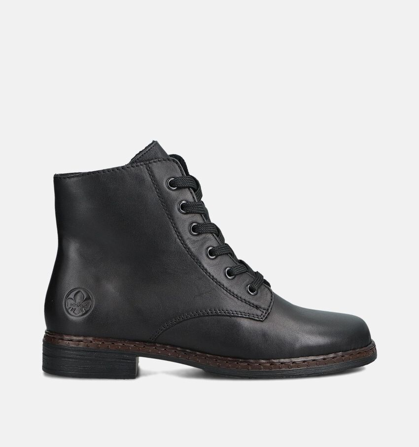 Rieker Bottines à lacets en Noir