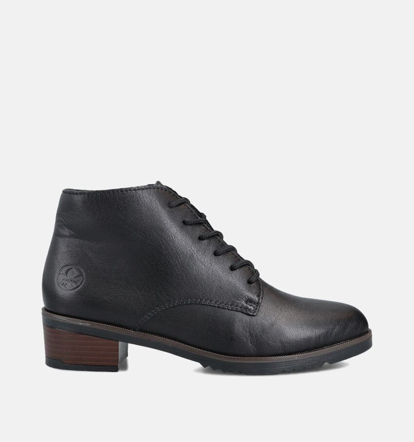 Rieker Boots à lacets en Noir