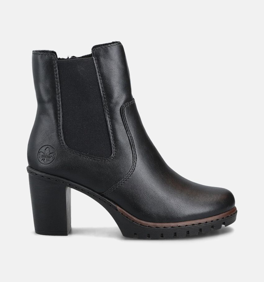 Rieker Bottines à talons en Noir