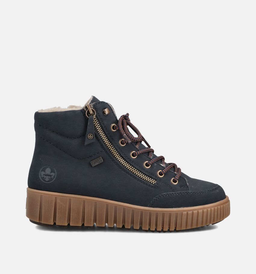 Rieker Blauwe Hoge Sneakers