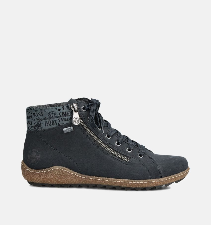Rieker Baskets montantes en Bleu foncé