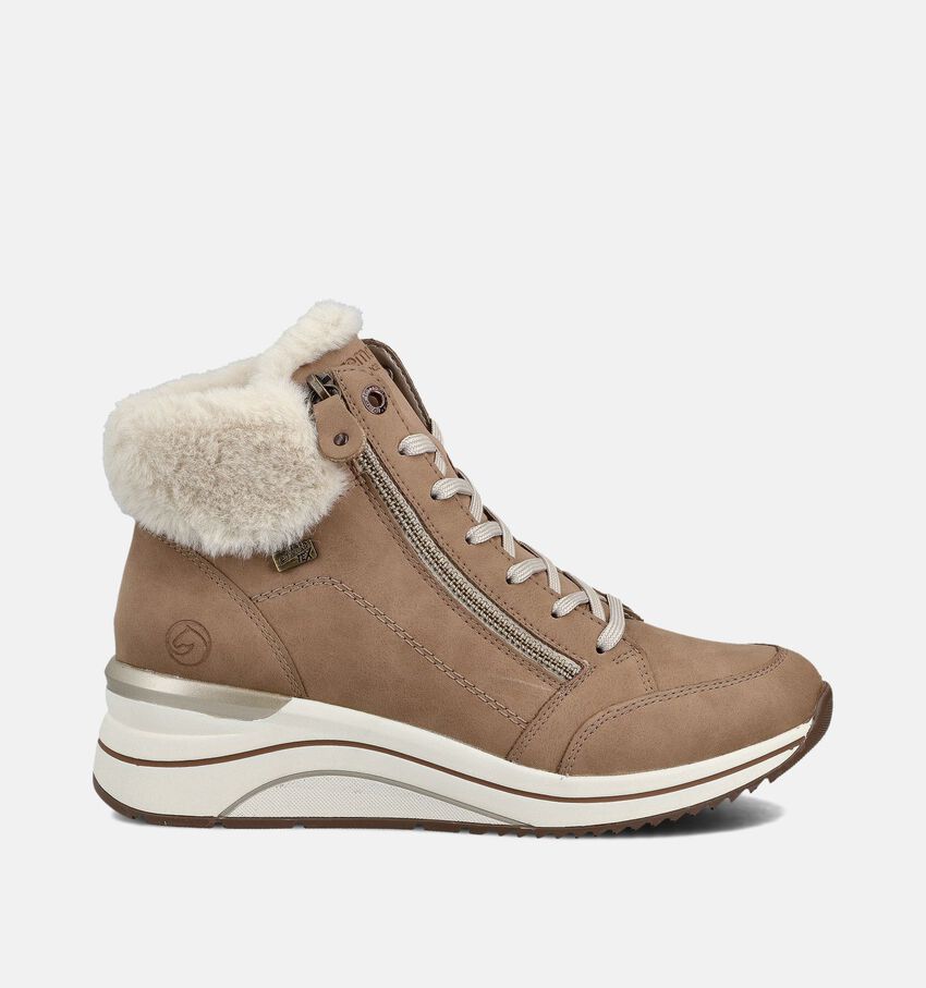 Remonte Beige Hoge Sneakers