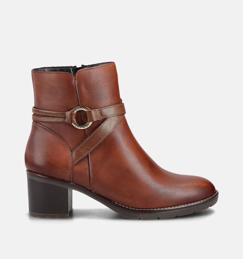 Remonte Bottines à talons en Marron