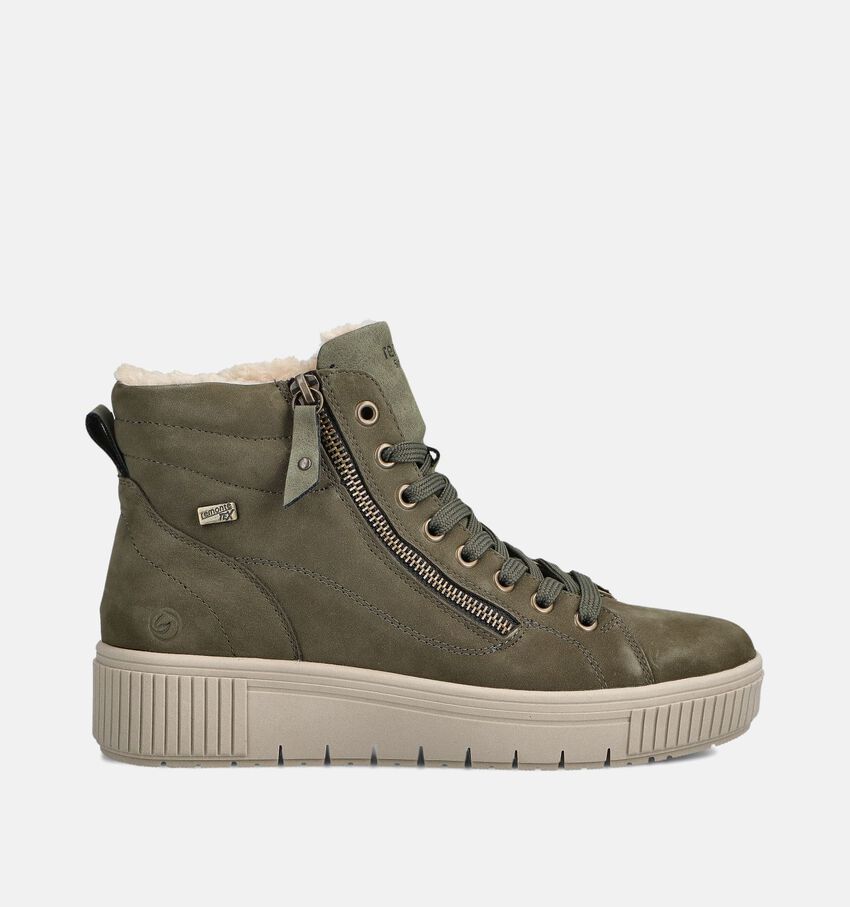 Remonte Kaki Veterschoenen