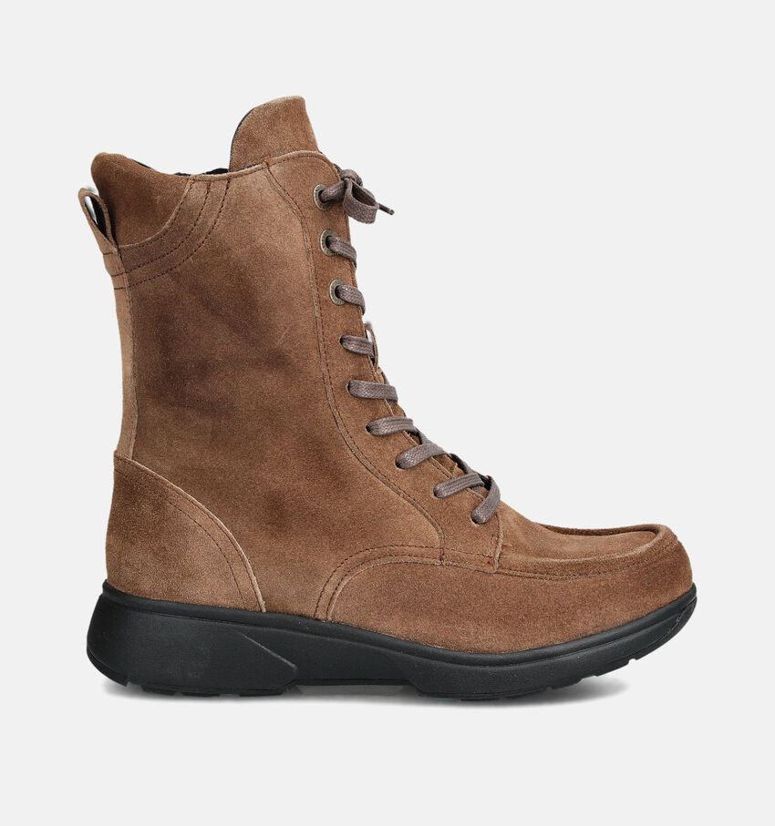 Xsensible Emilia Boots à lacets en Cognac