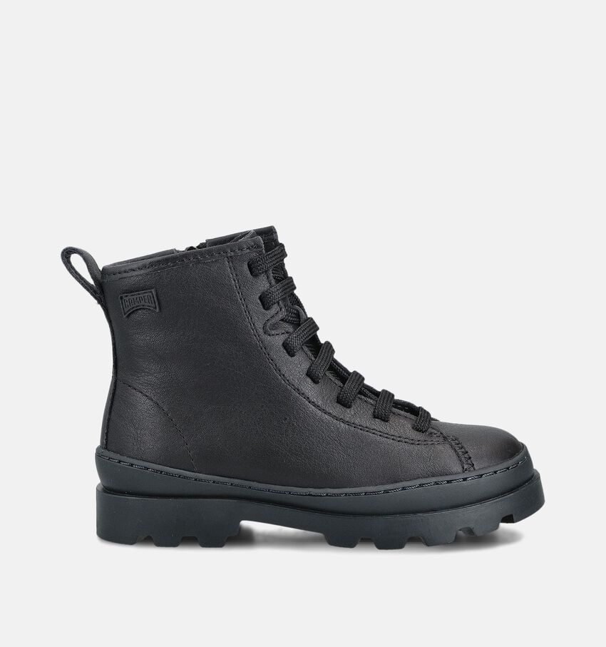 Camper Zwarte Veterboots