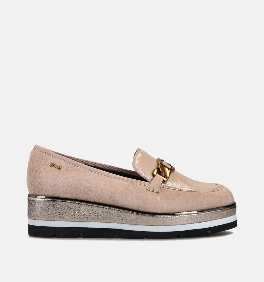 Nathan-Baume Beige Loafers