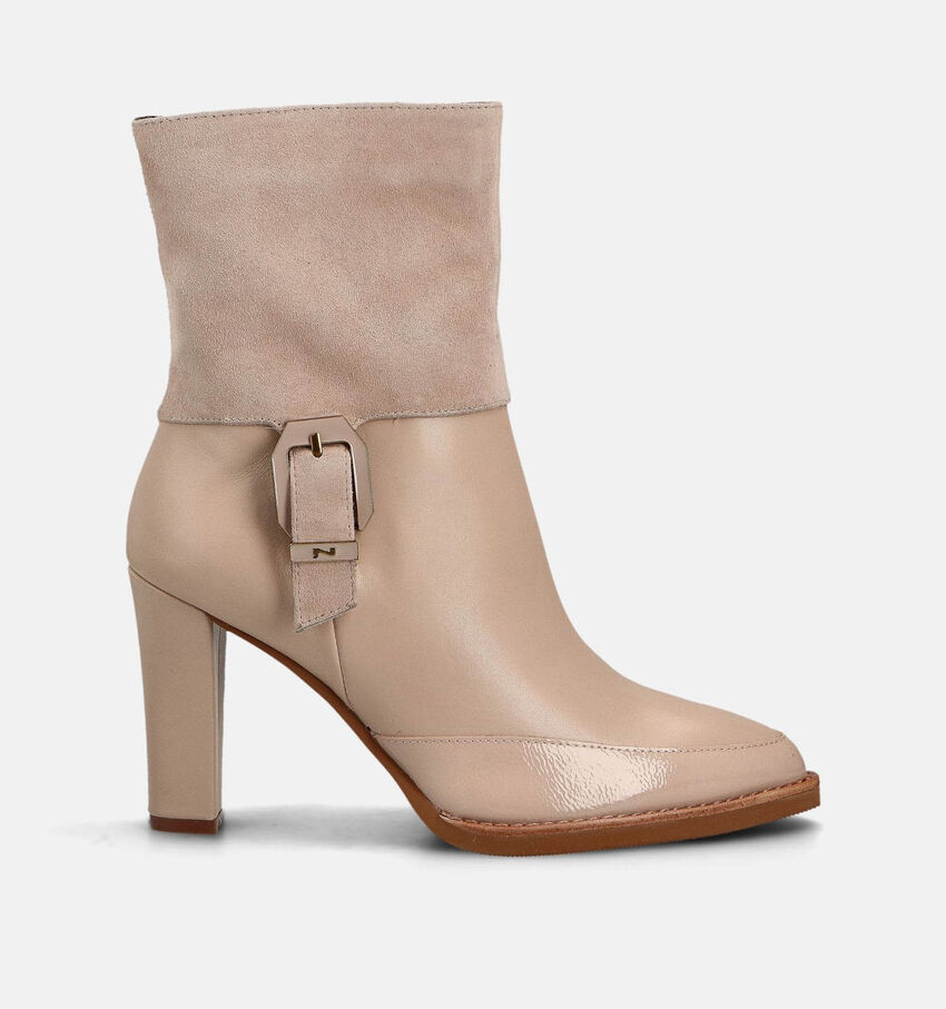 Nathan-Baume Bottines à talons en Beige