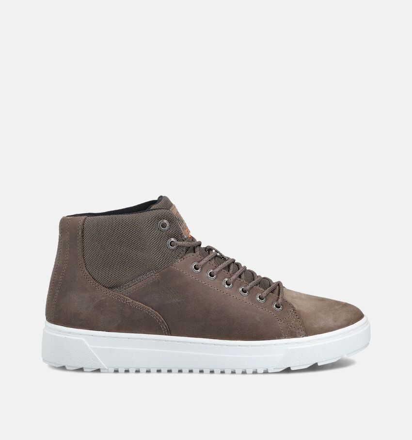 Hub Boots à lacets en Marron