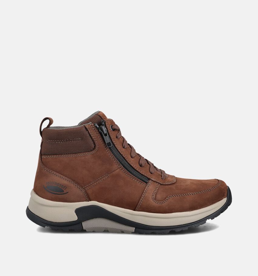 Pius Gabor Boots à lacets en Cognac