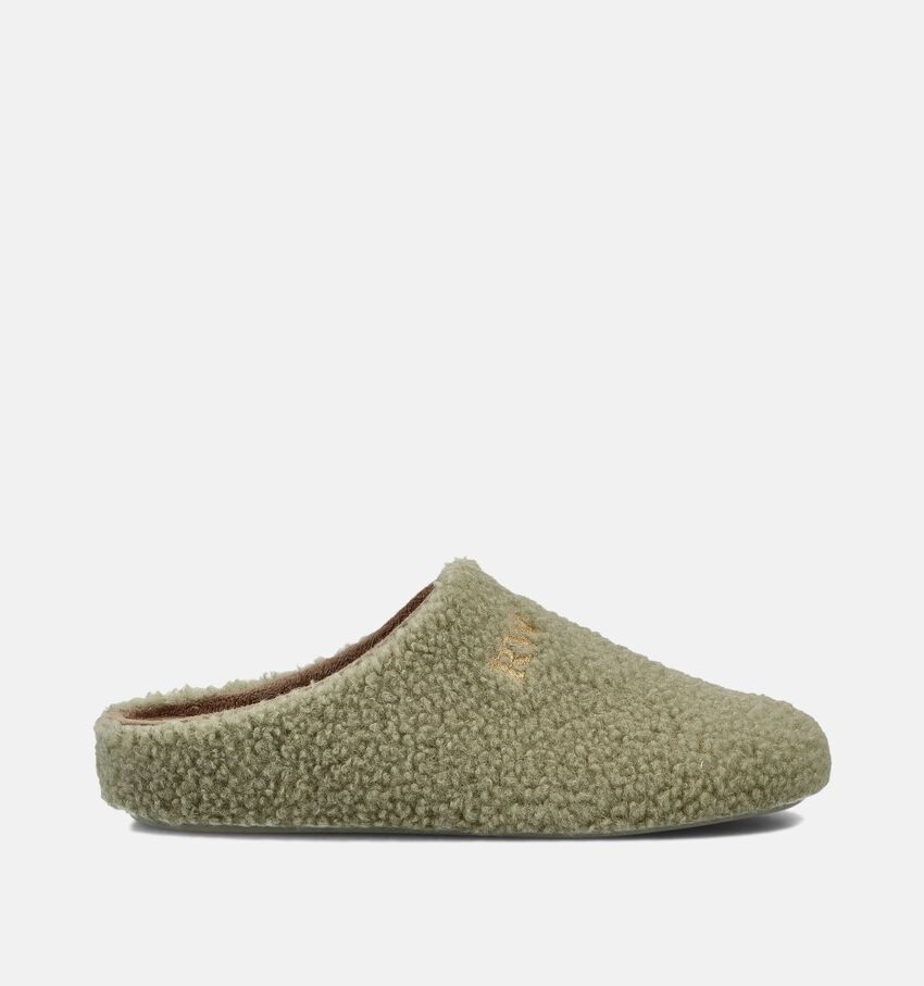 River Woods Babs Groene Open Pantoffels