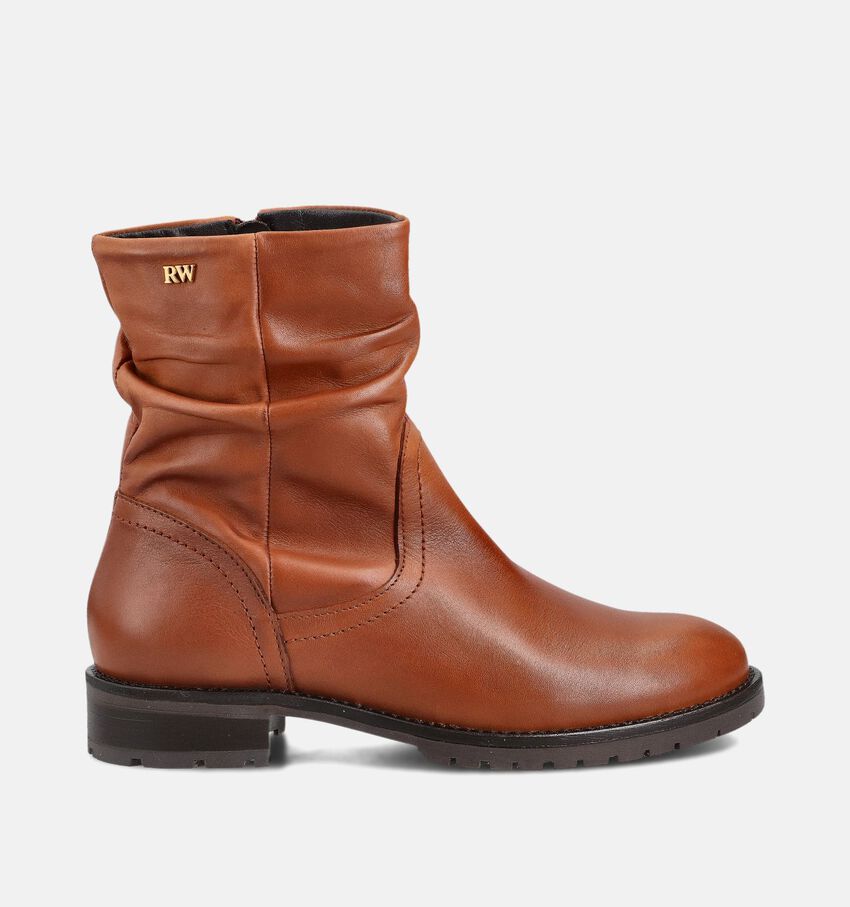 River Woods Bottines plates en Cognac