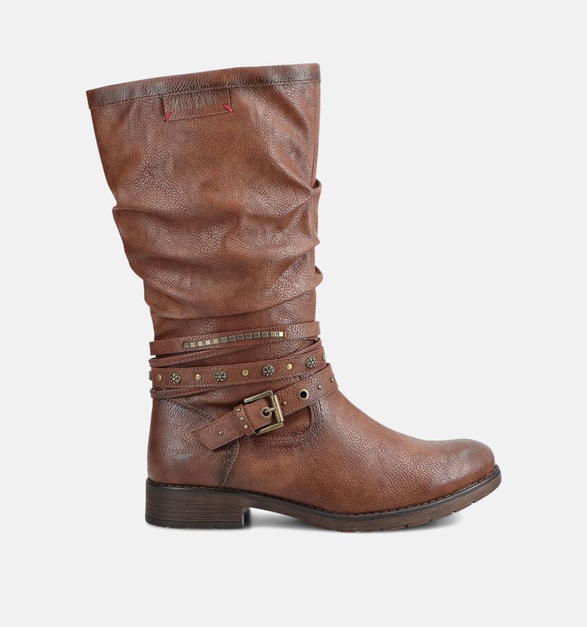 Mustang Bottes hautes en Cognac