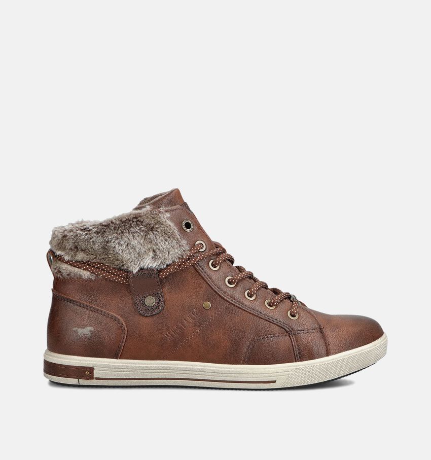 Mustang Baskets montantes en Marron