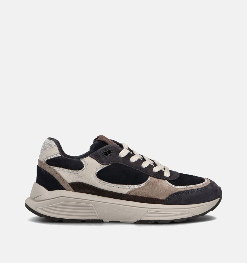 Xsensible Manhattan Blauwe/Beige Sneakers