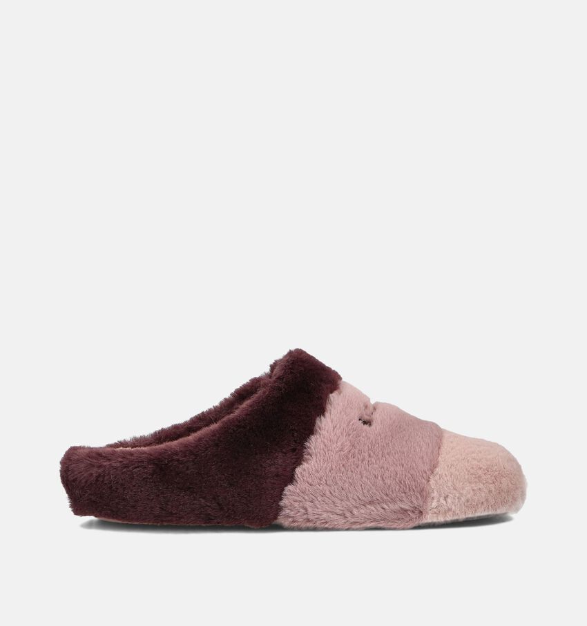Scapa Pantoufles ouvertes en Rose/Bordeaux