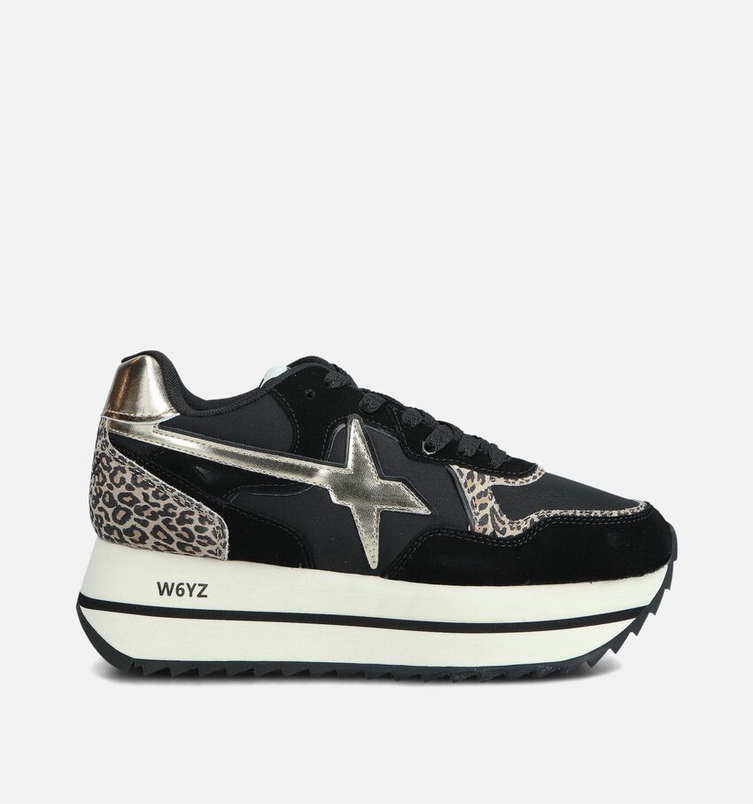 W6YZ Casual sneakers Zwart