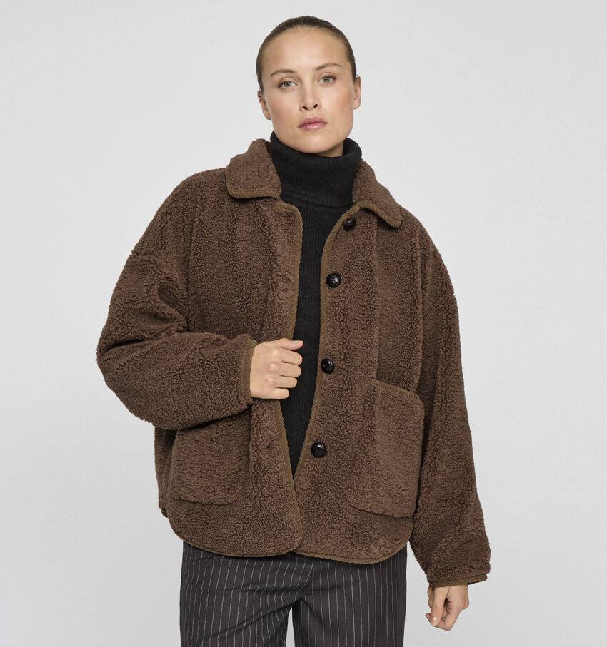 Vila Vimelusa Manteau court en Marron