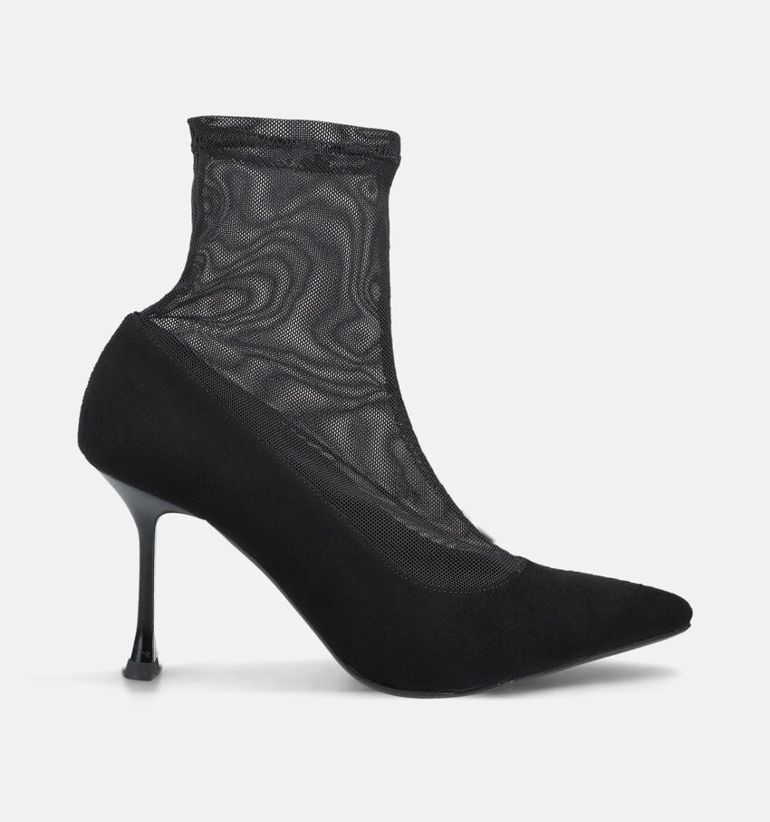 March23 Vasco Black Mesh Zwarte Pumps