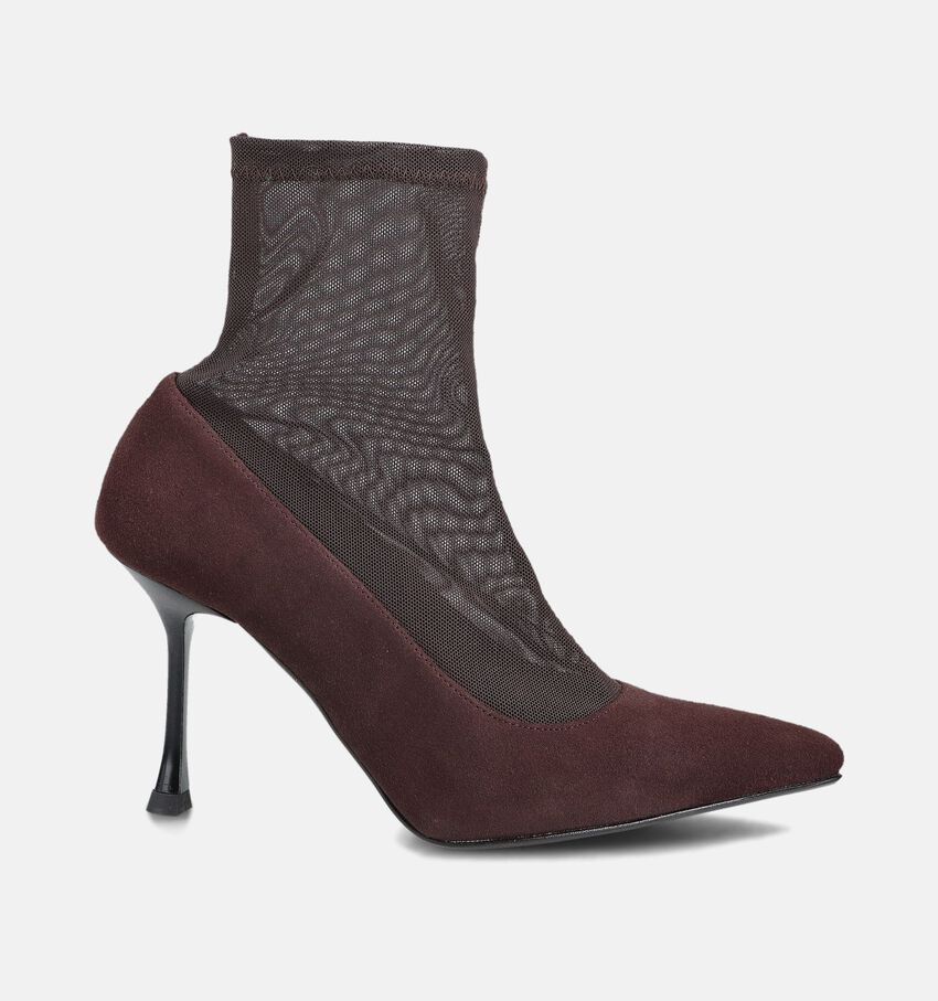 March23 Vasco Chocolate Mesh Escarpins en Brun foncé