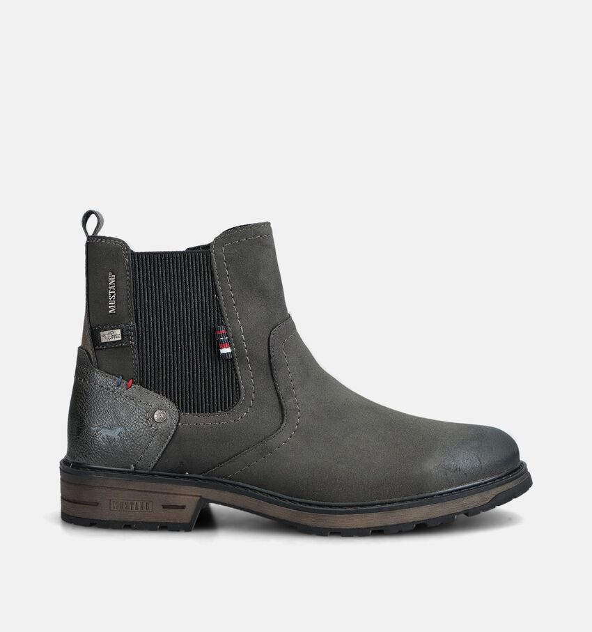 Mustang Bottines Chelsea en Gris