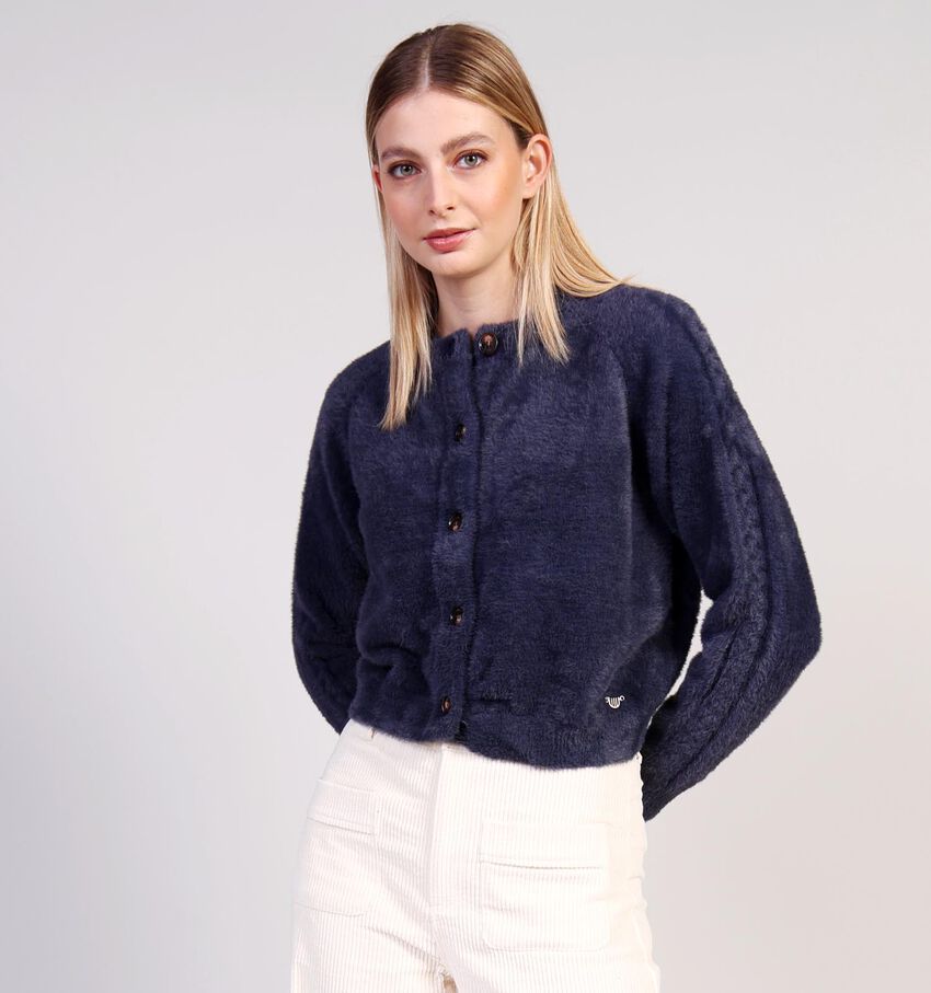 Orfeo Hippie Donkerblauwe Cardigan