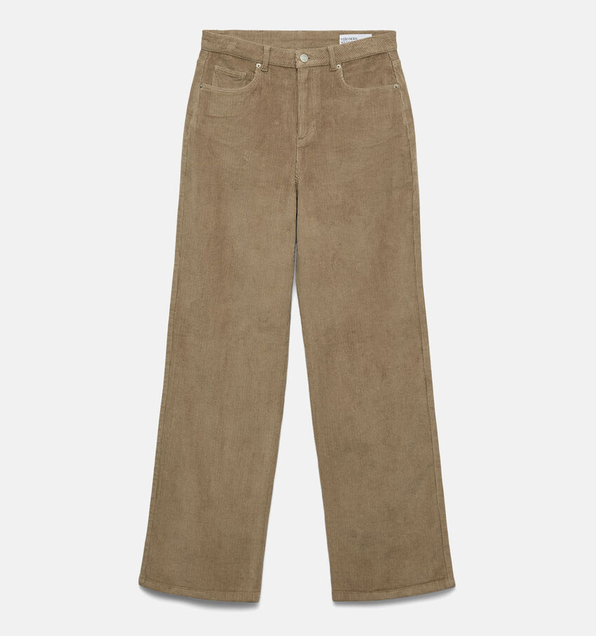 Vero Moda Tessa Corduroy Pantalon L32 en Marron
