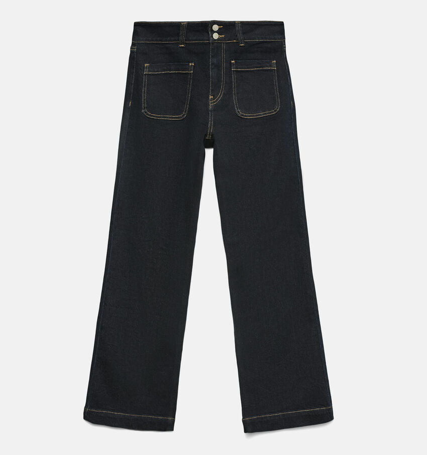 Vero Moda Vivianne Straight leg jeans en Bleu