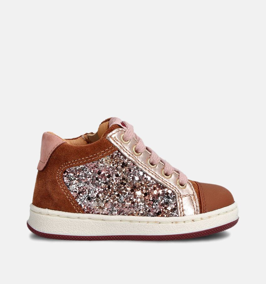 FR by Romagnoli Baskets montantes en Cognac