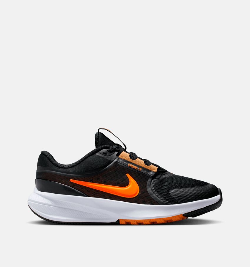 Nike Star Runner 5 Zwarte/Oranje Sneakers