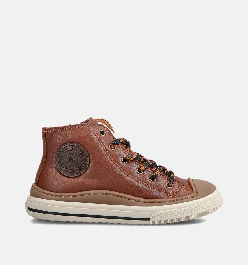 Little David Benson Chaussures hautes en Cognac