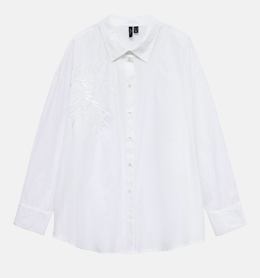 Vero Moda Curve Fanni Witte Hemd