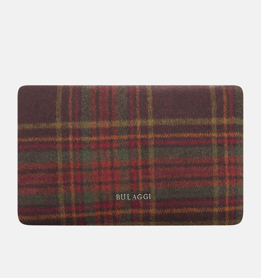 Bulaggi Mia Tartan Bruine/Rode Crossbodytas