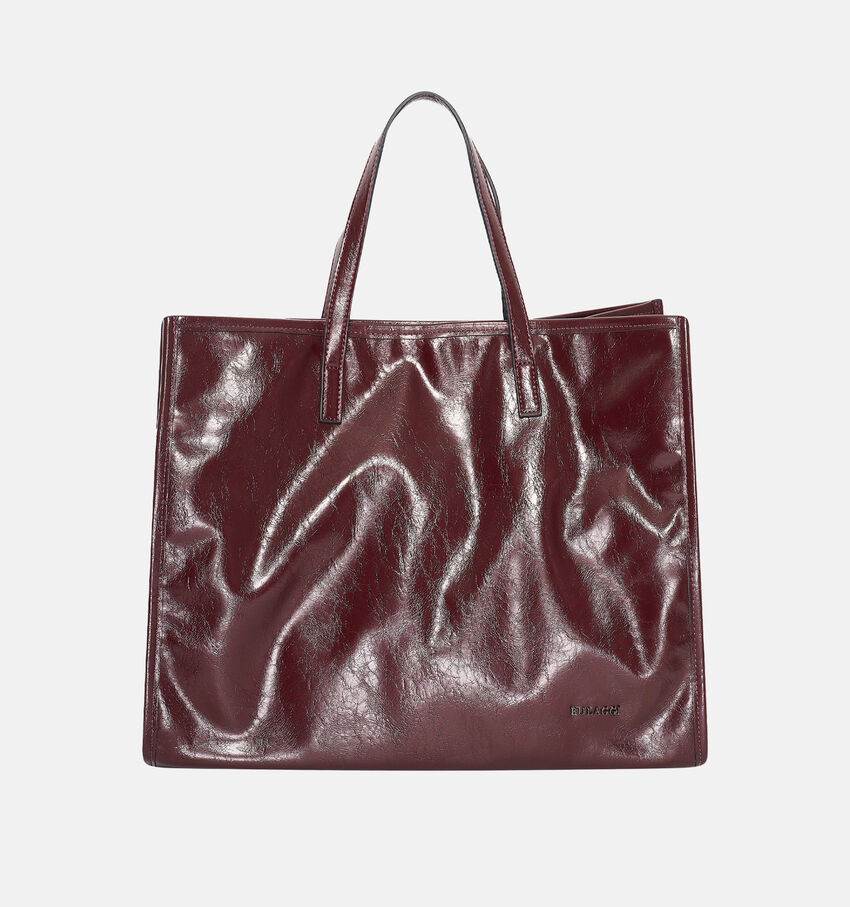 Bulaggi Crinkle Bordeaux Shopper