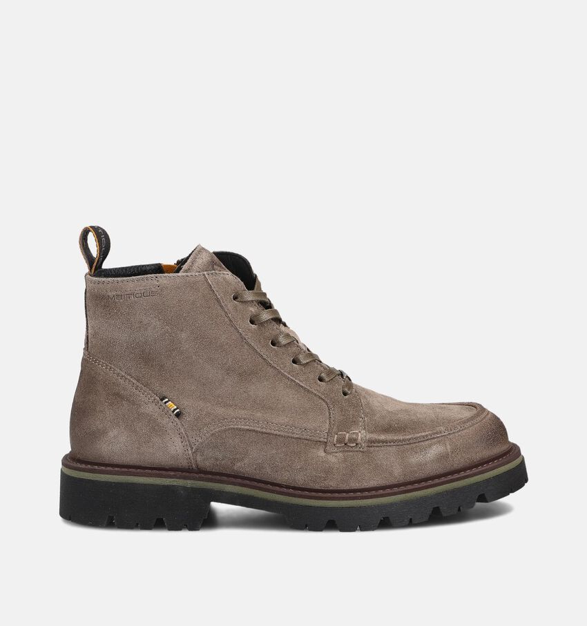 Ambitious Taupe Bottines à Lacets en Taupe