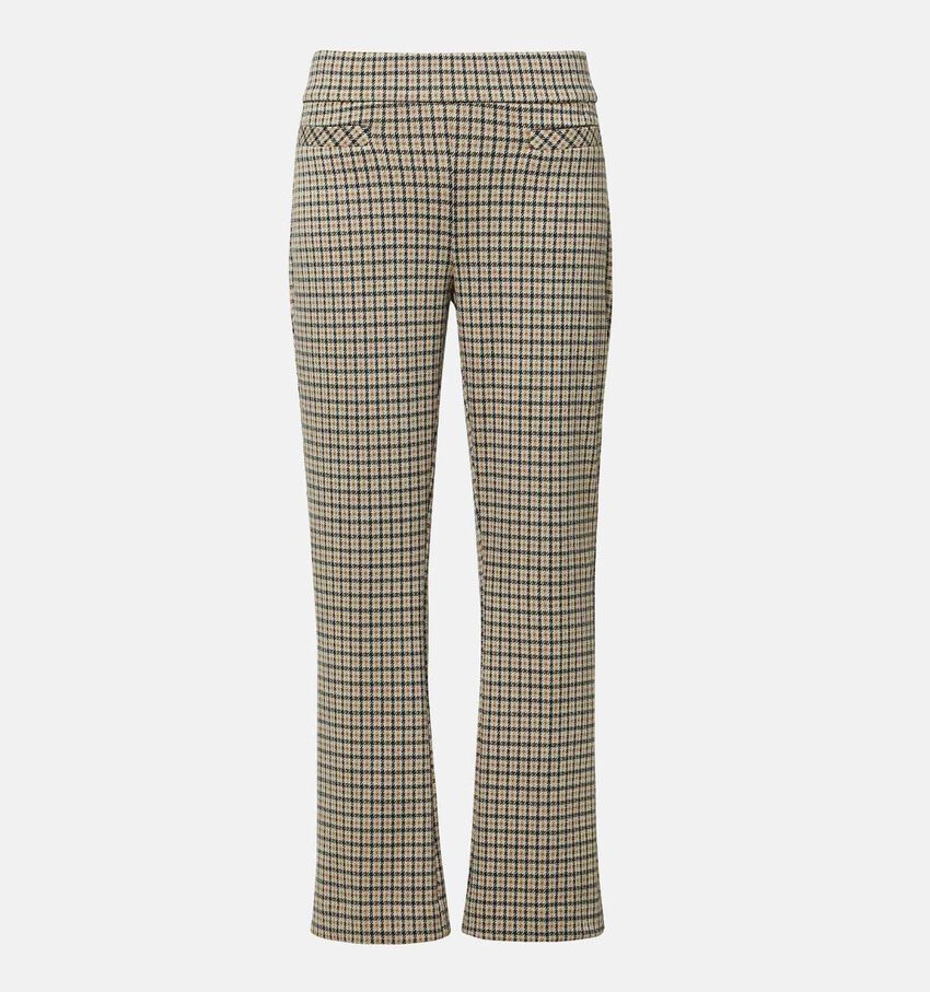 comma Donkerbeige Geklede Broek