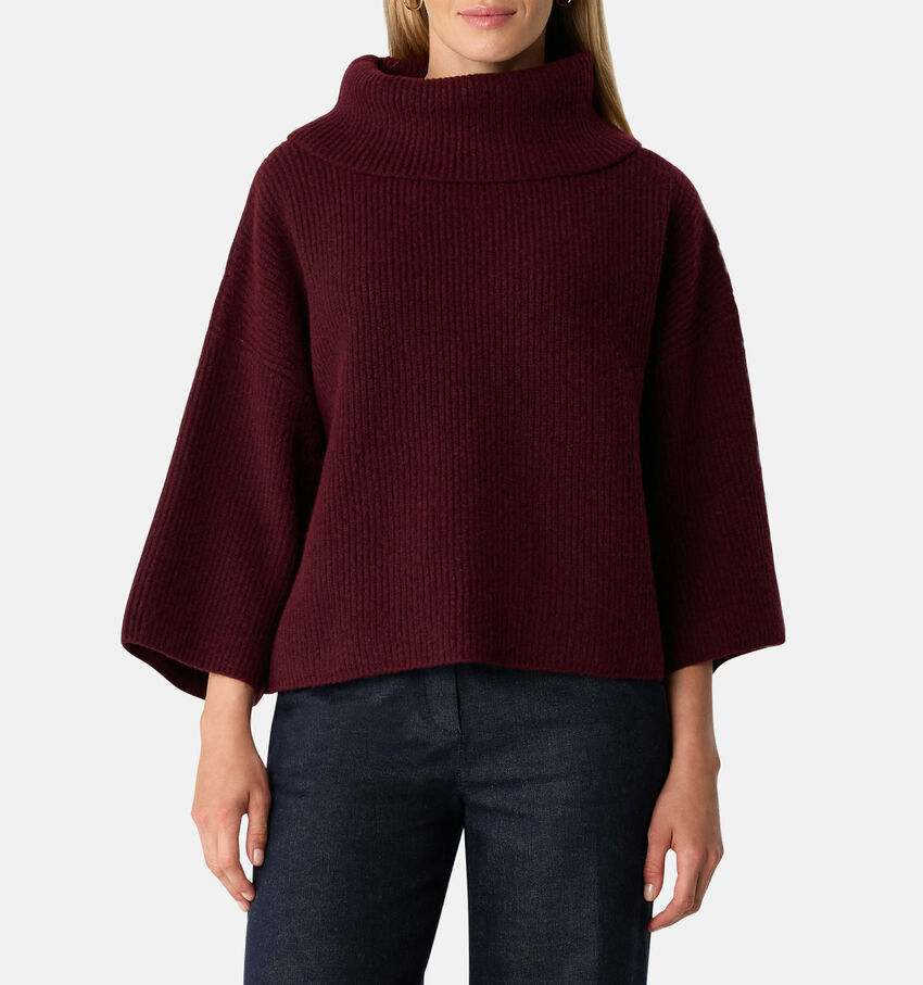 comma Bordeaux Pull