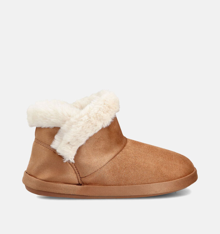 Torfs Home Hoge Cognac Pantoffels