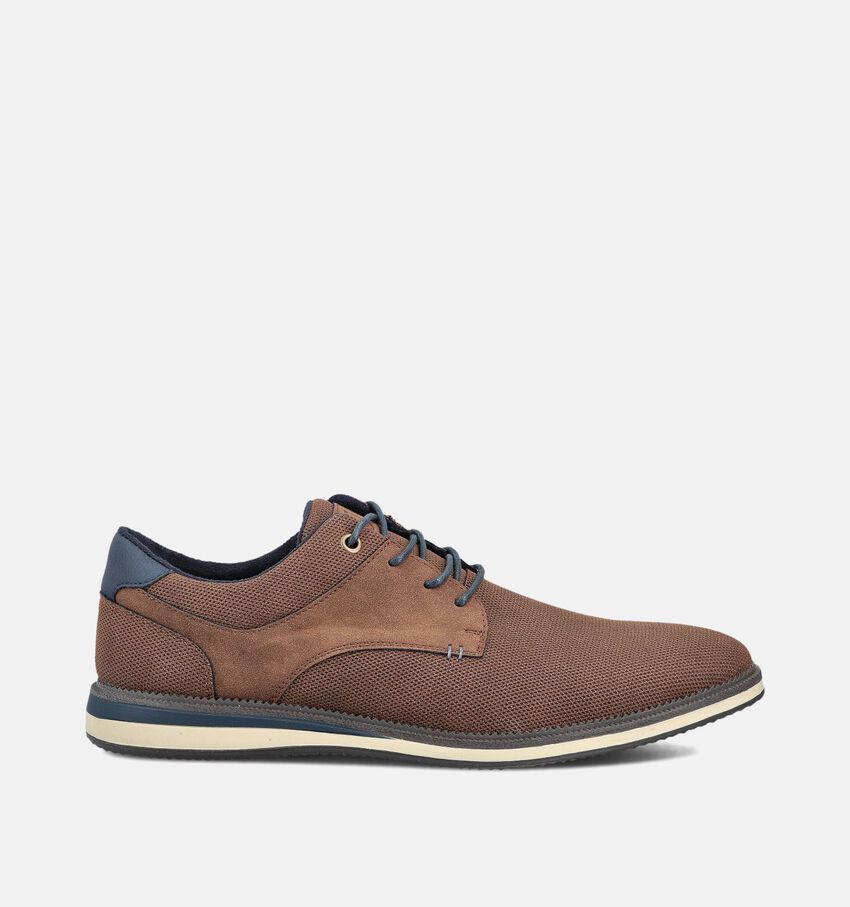 SJ Chaussures à lacets en Marron