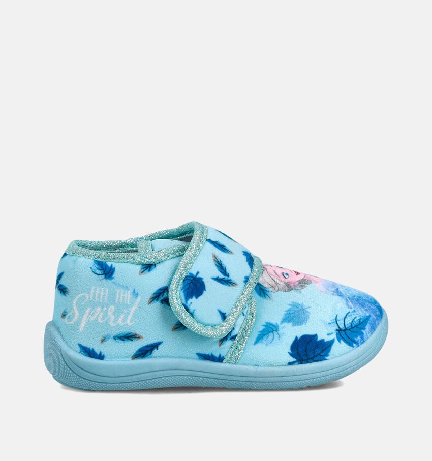 Frozen Elsa Lichtblauwe Pantoffels