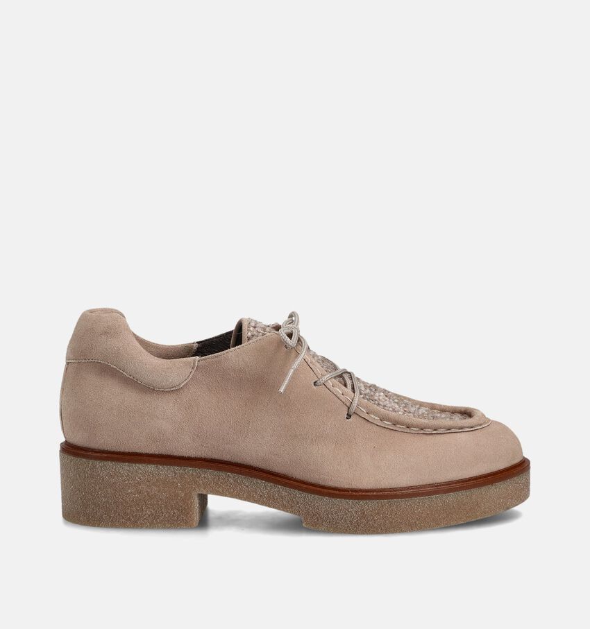Softwaves Beige Veterschoenen
