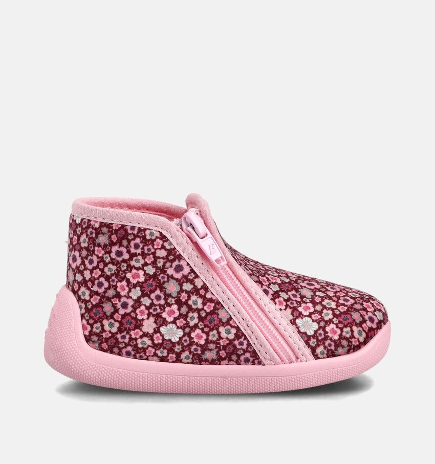 Milo & Mila Bordeaux/Roze Pantoffels