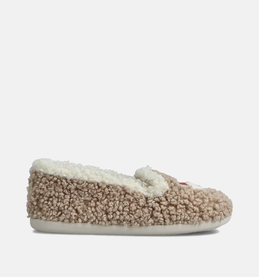 Little David Beige Pantoffels