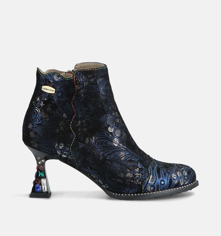 Laura Vita Oliveo Bottines en Bleu