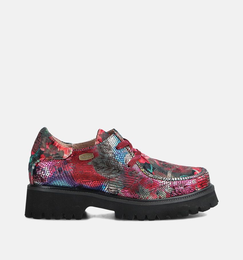 Laura Vita Ifcigo Chaussures à lacets en Rouge/Noir