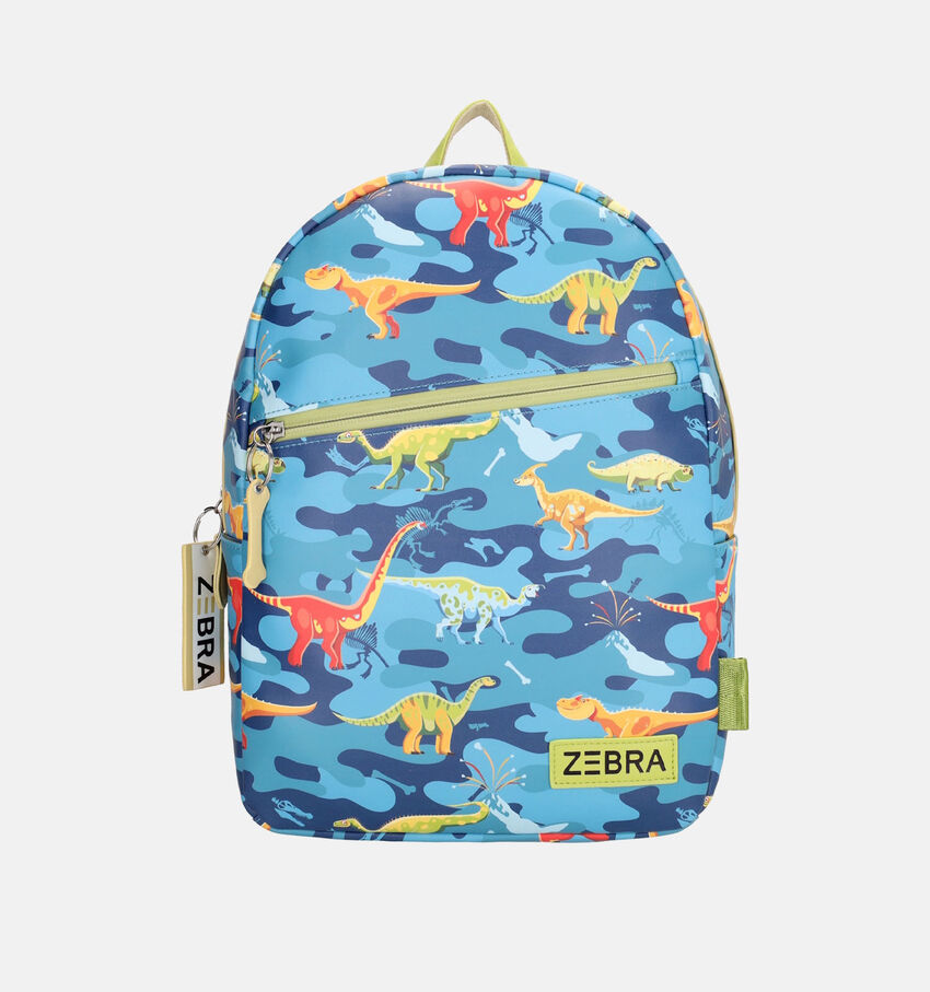 ZEBRA Dinosaur Sac à dos en Bleu