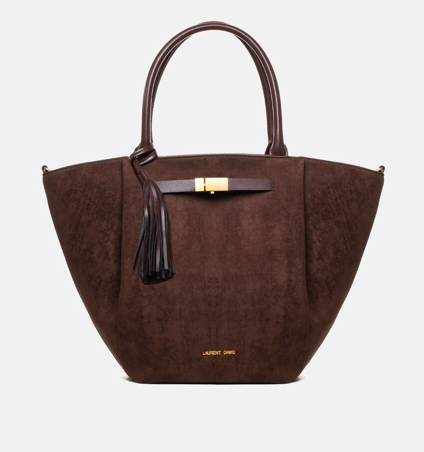 Laurent David Cam Bruine Shoppertas