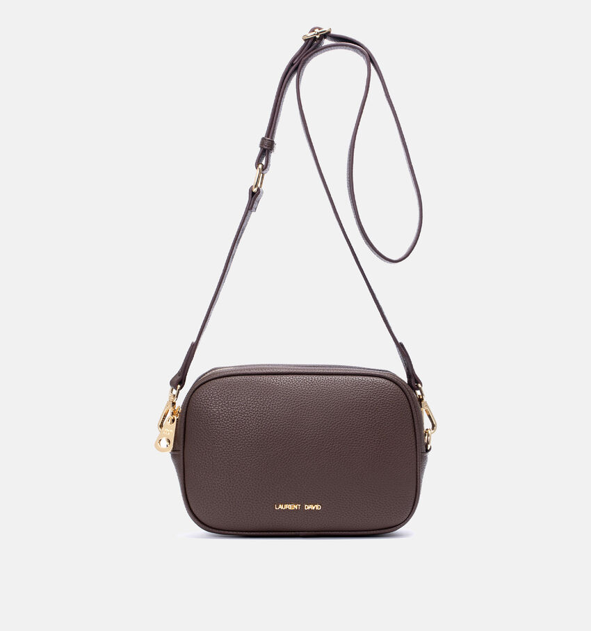 Laurent David Bruine Crossbody tas