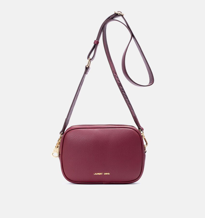 Laurent David Bordeaux Crossbody tas