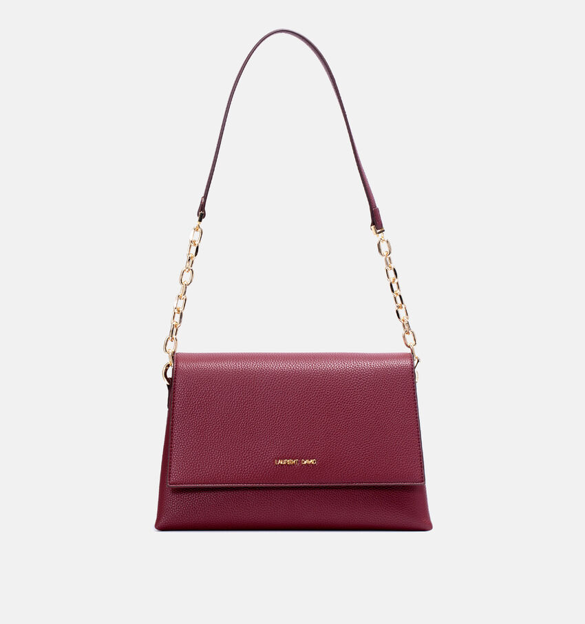 Laurent David Bordeaux Crossbody tas
